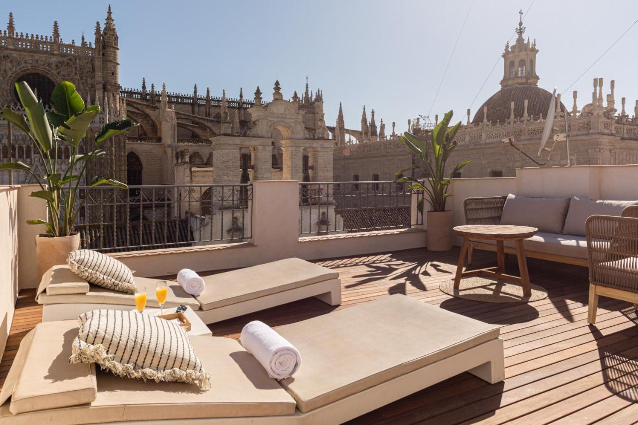 Puerta Catedral Apartments Sevilla Bagian luar foto